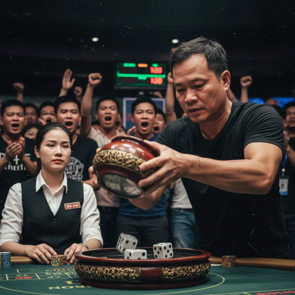 Dealer chuyên nghiệp tại bàn cược Sic Bo