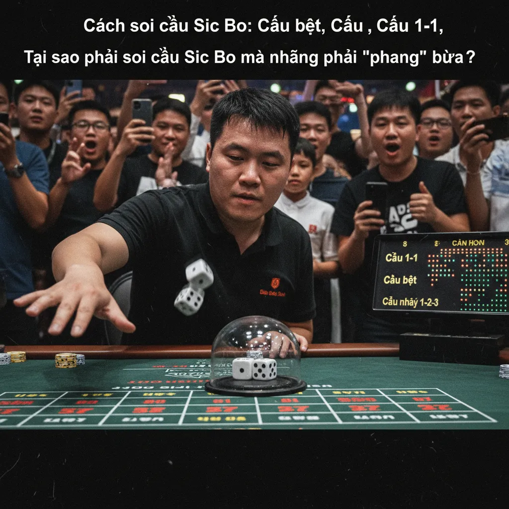 Tại sao phải soi cầu Sic Bo mà không phải "phang" bừa?
