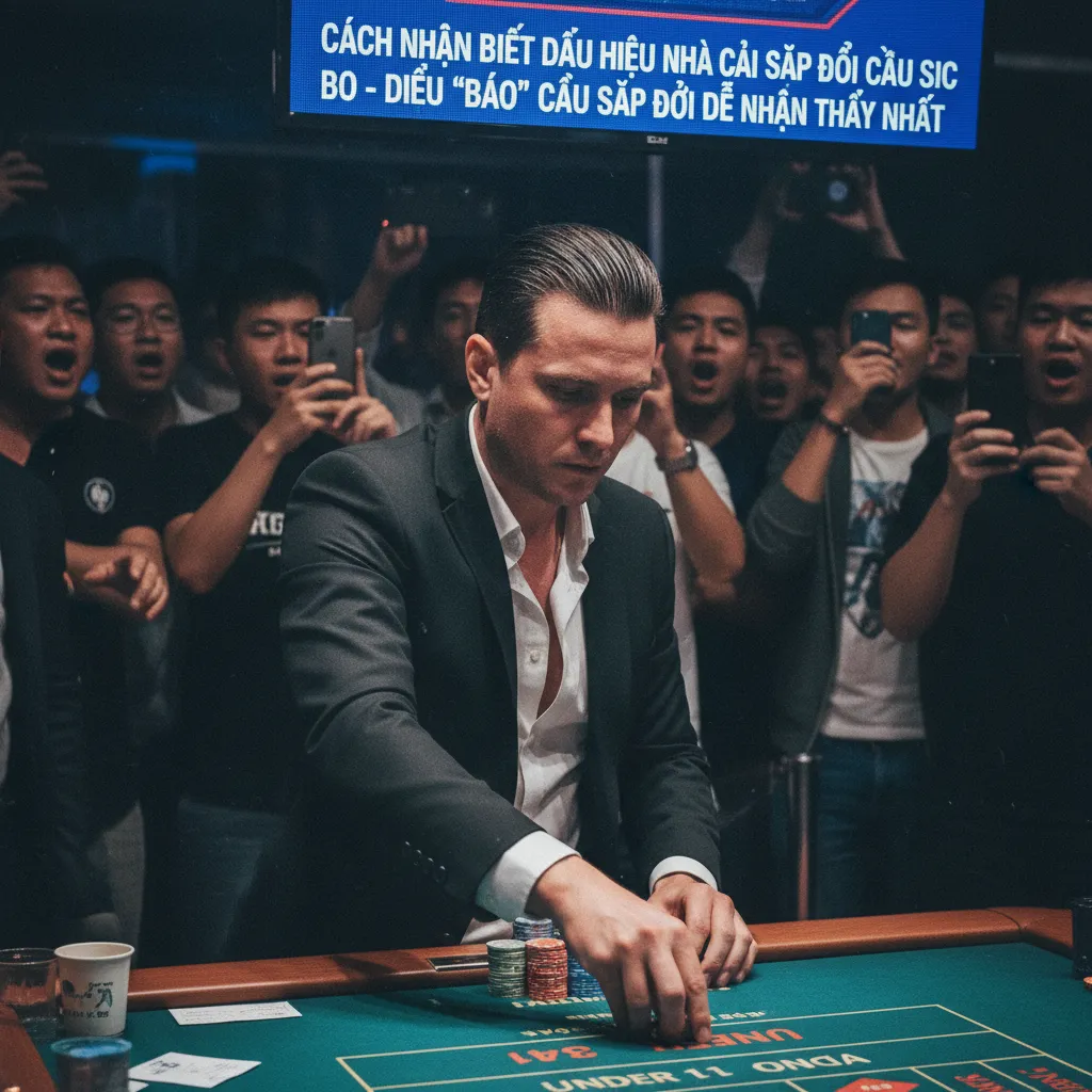 Nhịp cầu Sic Bo thay đổi đột ngột báo hiệu gãy cầu