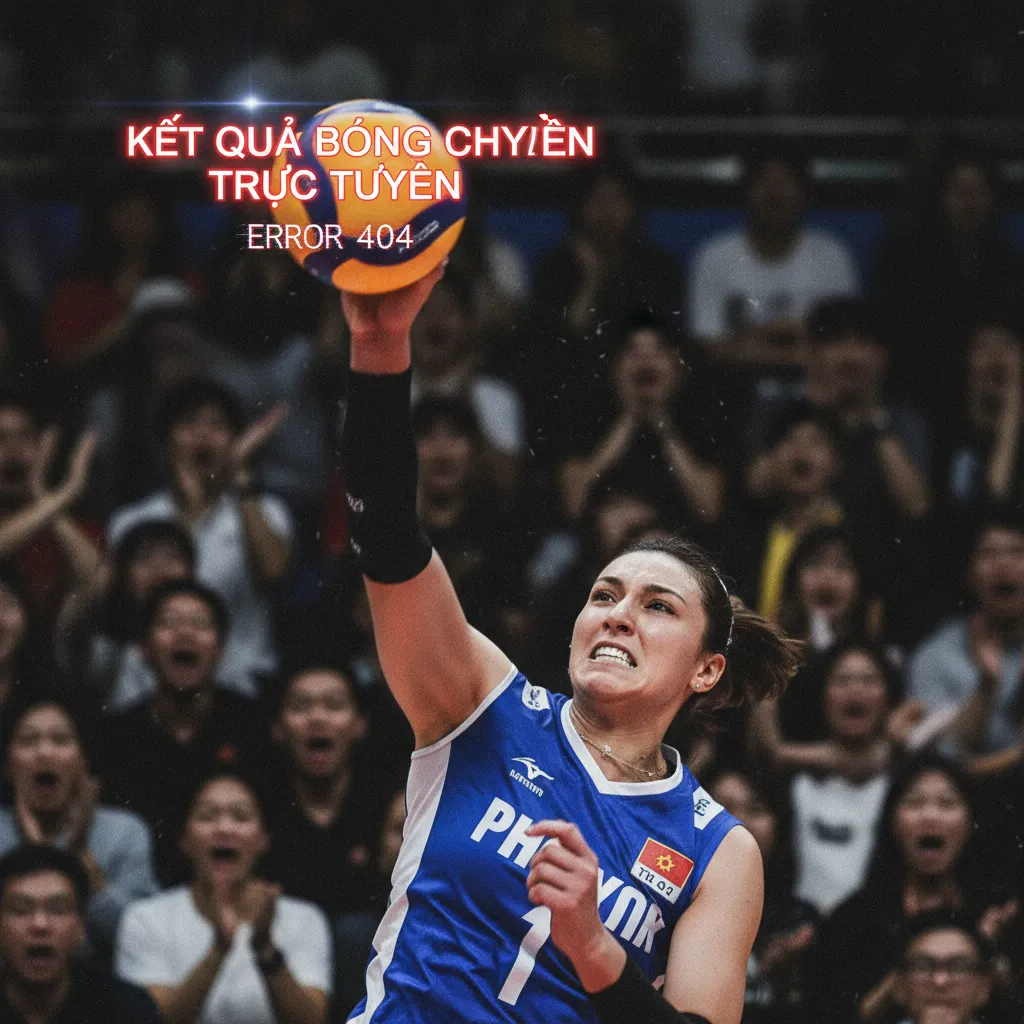 Giao diện cập nhật tỷ số bóng chuyền đơn giản và tập trung của fhoutfront.