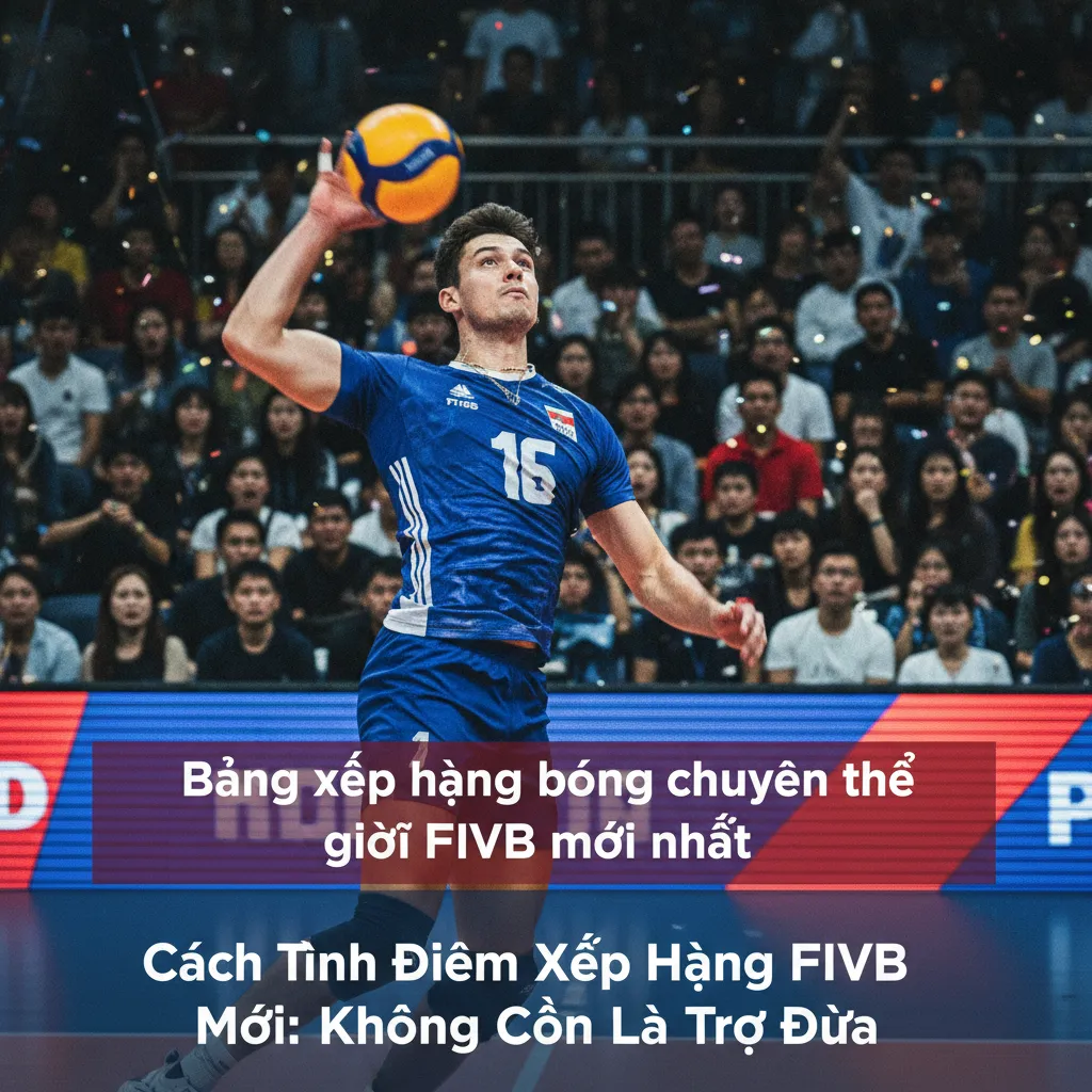 Cách Tính Điểm Xếp Hạng FIVB Mới: Không Còn Là Trò Đùa