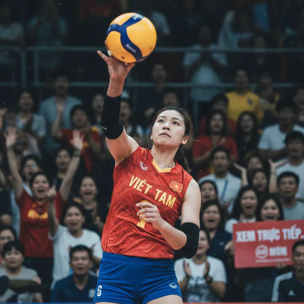 Niềm vui chiến thắng của các cô gái vàng bóng chuyền Việt Nam