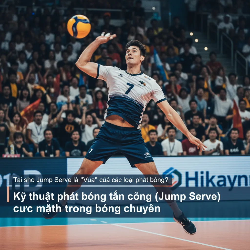 Tại sao Jump Serve là "Vua" của các loại phát bóng?